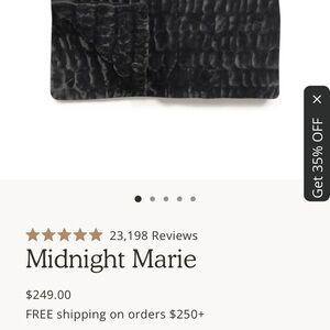 NWT Lola Black Blanket